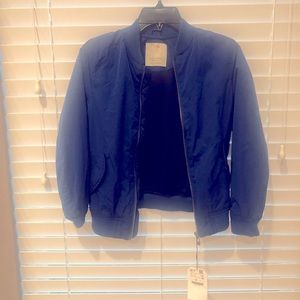 Brand new Zara boys navy blue jacket. Size small